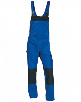 WORK-Latzhose 6815 (Schwarz,Blau)