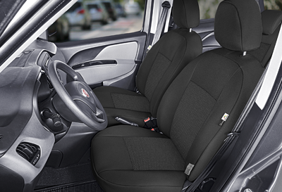 Passgenaue Bezüge für die erste Sitzreihe 1+1  TAILOR MADE