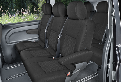 Passgenaue Bezüge für die zweite oder dritte Sitzreihe TAILOR MADE