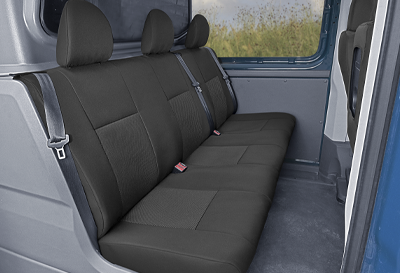 Passgenaue Bezüge für die zweite oder dritte Sitzreihe DV3 TAILOR MADE