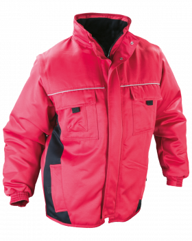 4in1 Winterjacke BASTO 1666/182 (Rot, Schwarz)