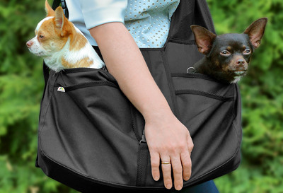 Beverly Hills Hundetragetasche, L