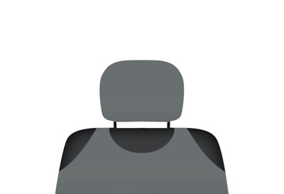 Bezug für Kopfstützen COTTON - 2 Stück