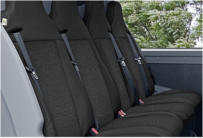 Passgenaue Bezüge für die zweite oder dritte Sitzreihe DV4 TAILOR MADE