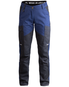 Damen Arbeitshose 5504/V-WORK (Schwarz,Dunkelblau)
