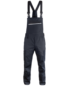 Latzhose 6507/V-WORK (Schwarz)