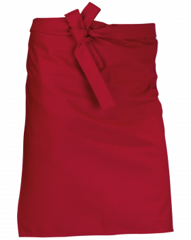 Kellnerschürze „60” 4258 (Dunkelrot)