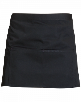 Vorbinder mit doppelter Tasche 4266 (Schwarz)