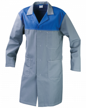 Berufsmantel PROFI 4300 (Grau,Blau)