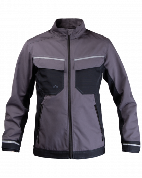 Bundjacke 3506/V-WORK (Schwarz,Grau)