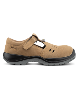 Sandały Komfort S1P SRC (Brązowy)