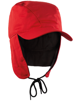 Wattierte Mütze 0109/WORK (Rot)