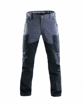 Bundhose 5507/V-WORK (Schwarz,Grau)